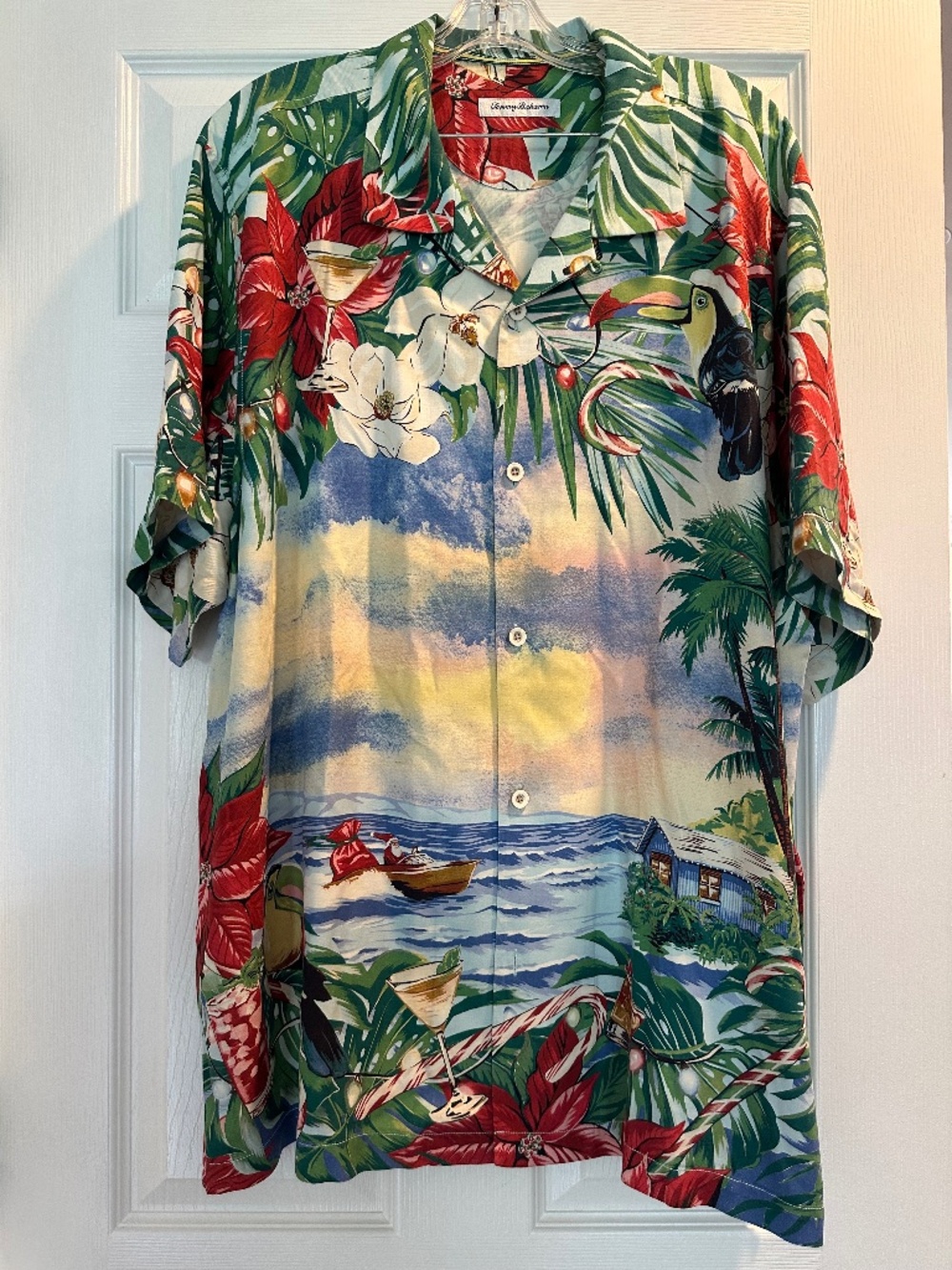 Tommy Bahama Casual Short Sleeve Button Down Shirt